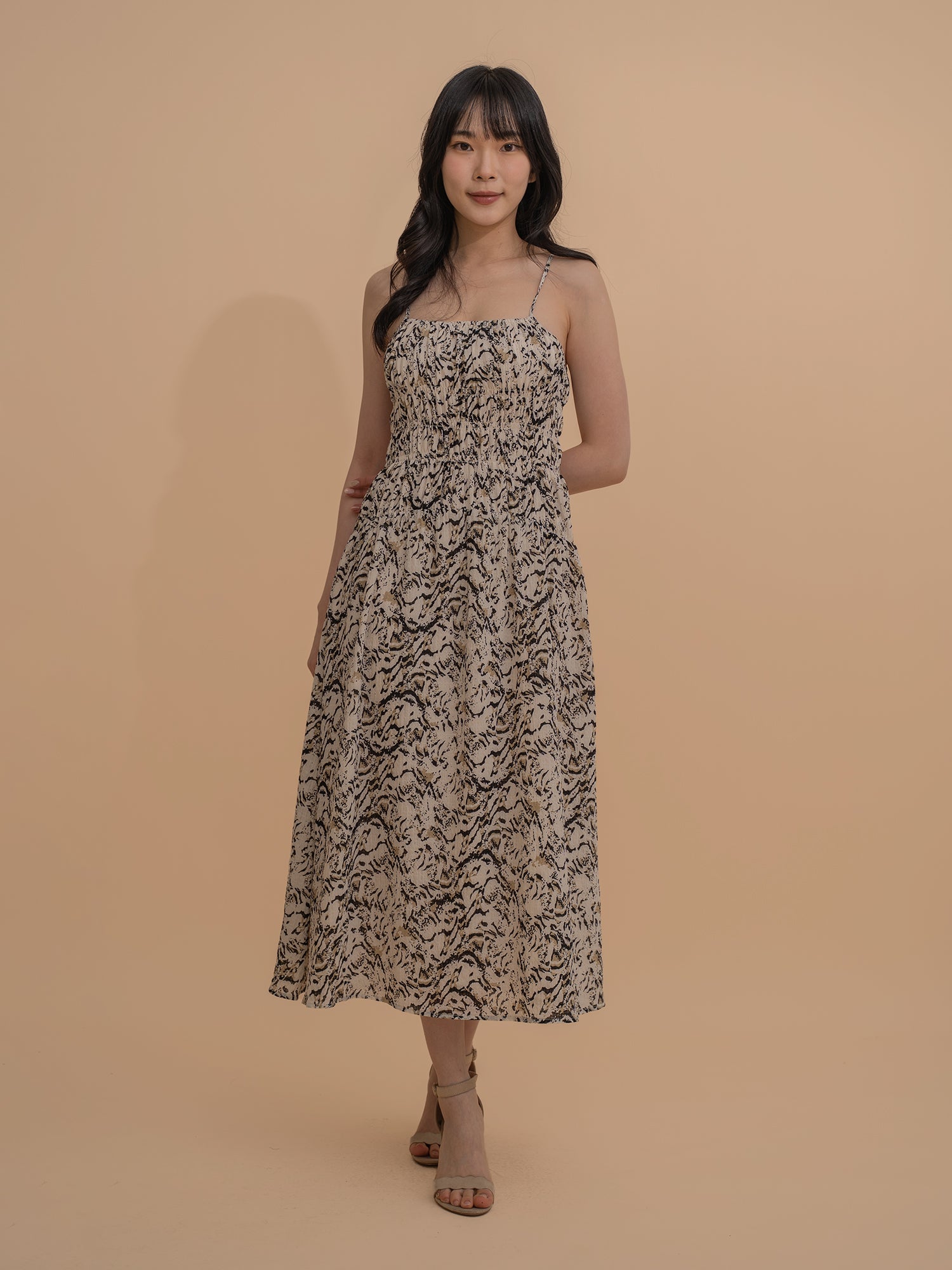 Smocked Camisole Dress