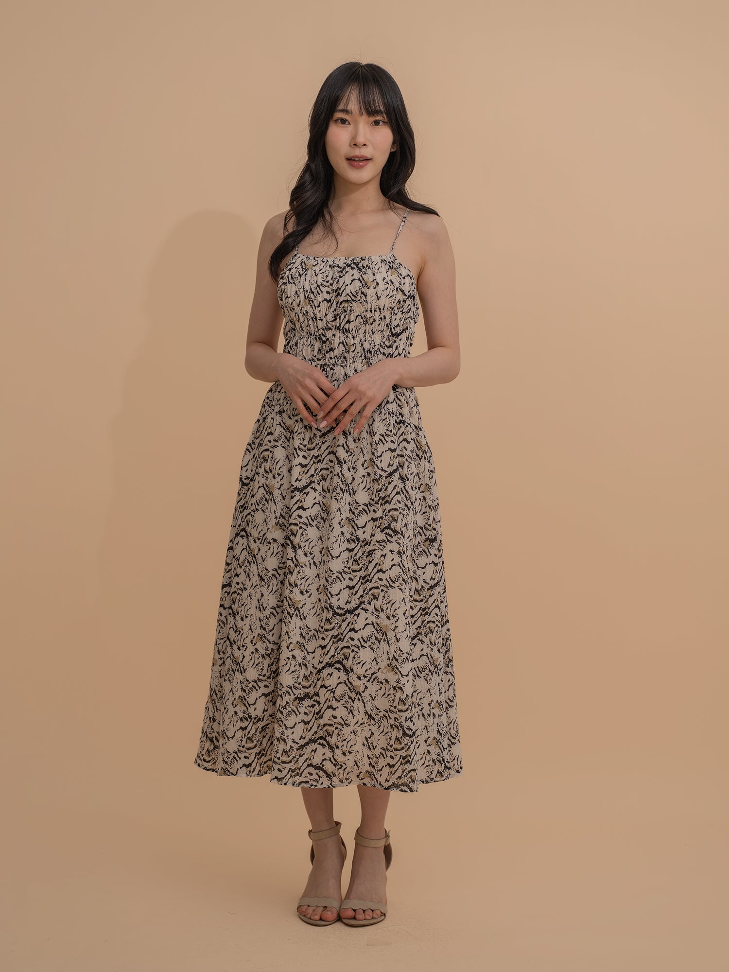 Smocked Camisole Dress