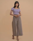 Square Neck Short Sleeve Top