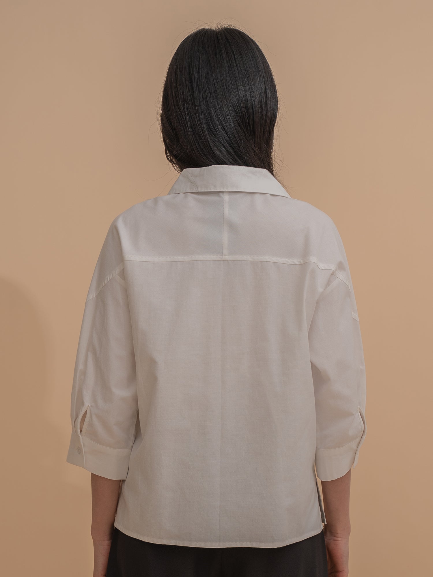 Structured Sleeve Shirt