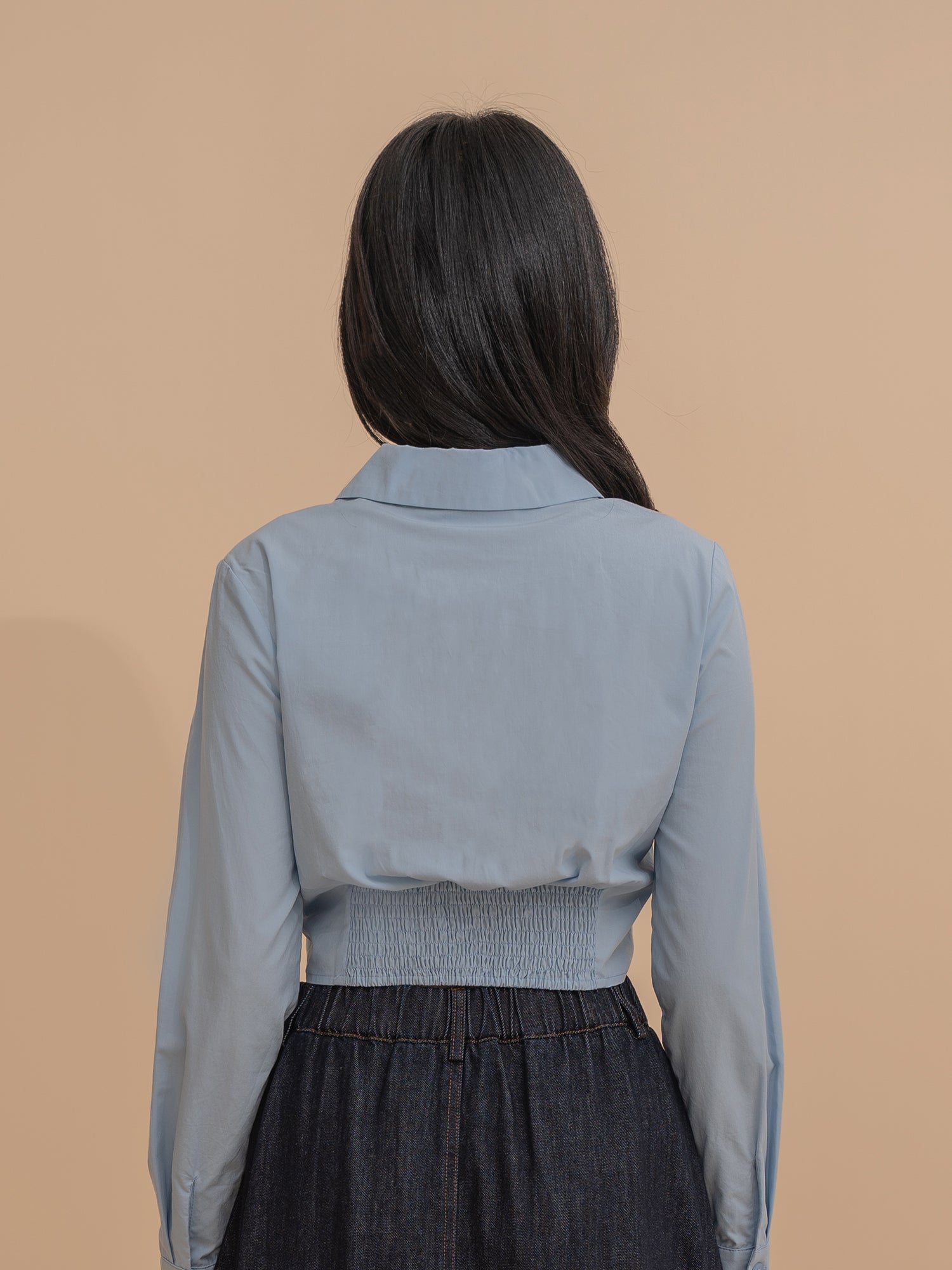 Tailored Crop Shirt