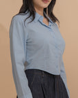 Tailored Crop Shirt