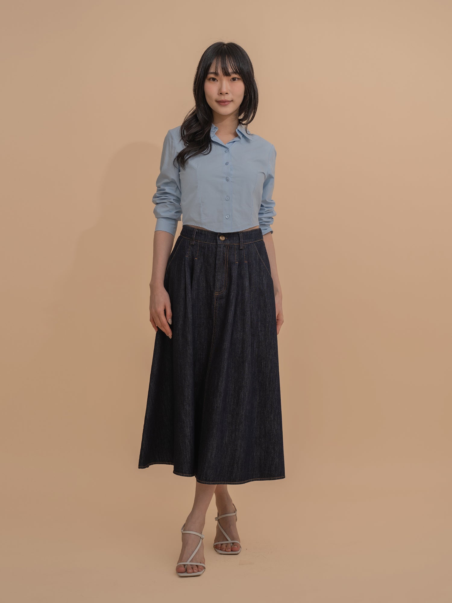 Tailored Crop Shirt