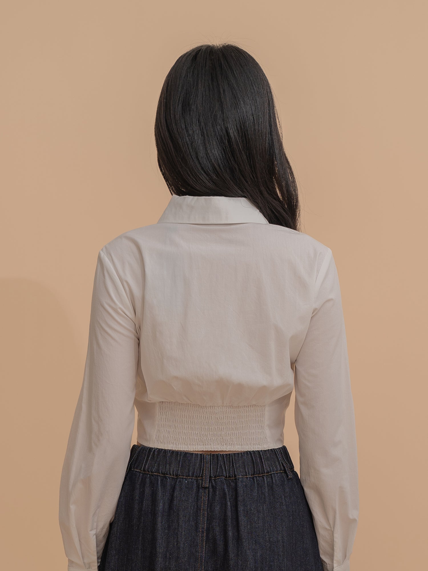 Tailored Crop Shirt