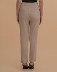 Tapered Piping Trousers