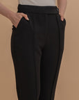 Tapered Piping Trousers