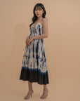 Tie-Dye Spaghetti Strap Dress