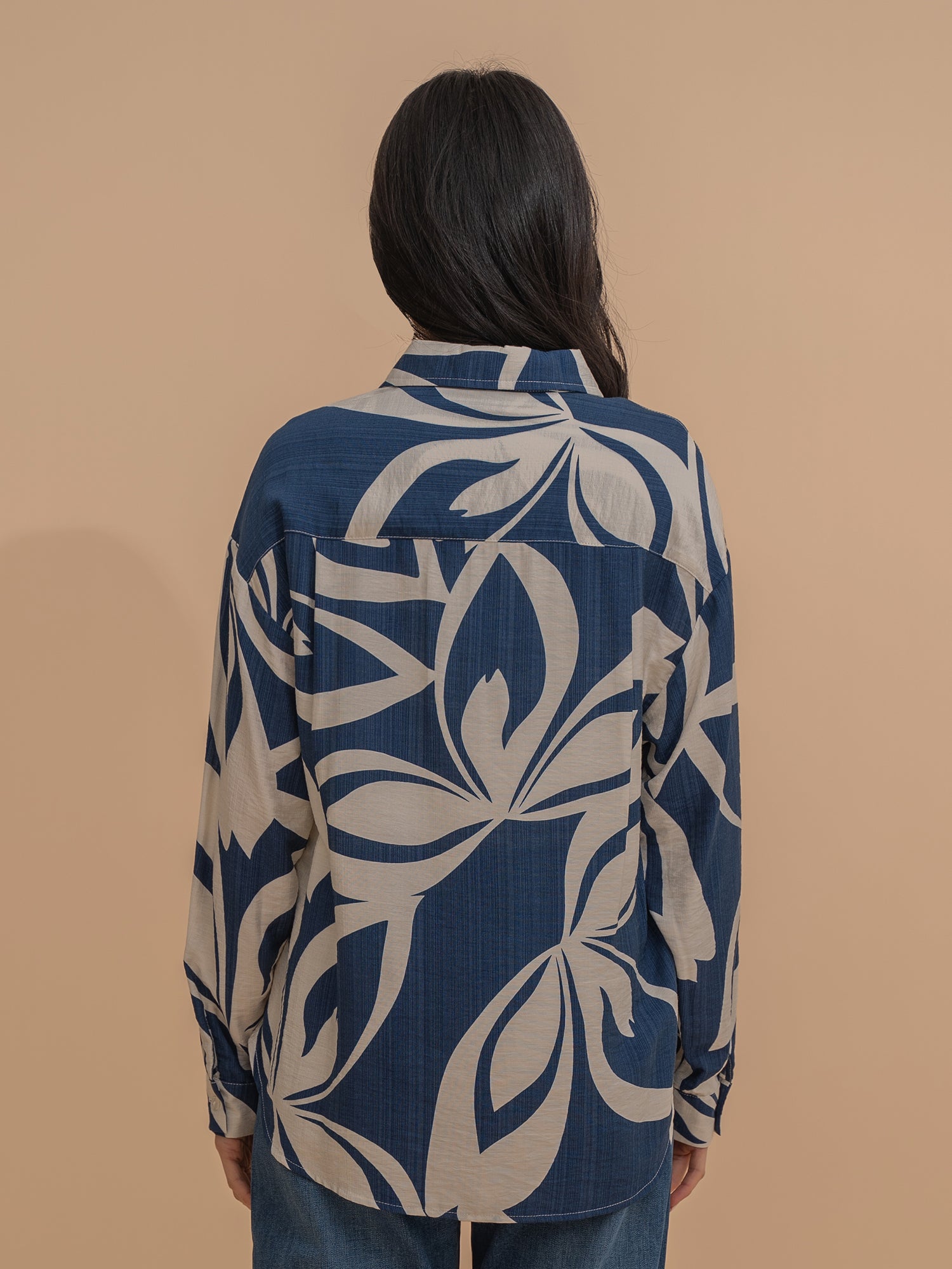 Tropical Oversized Shirt