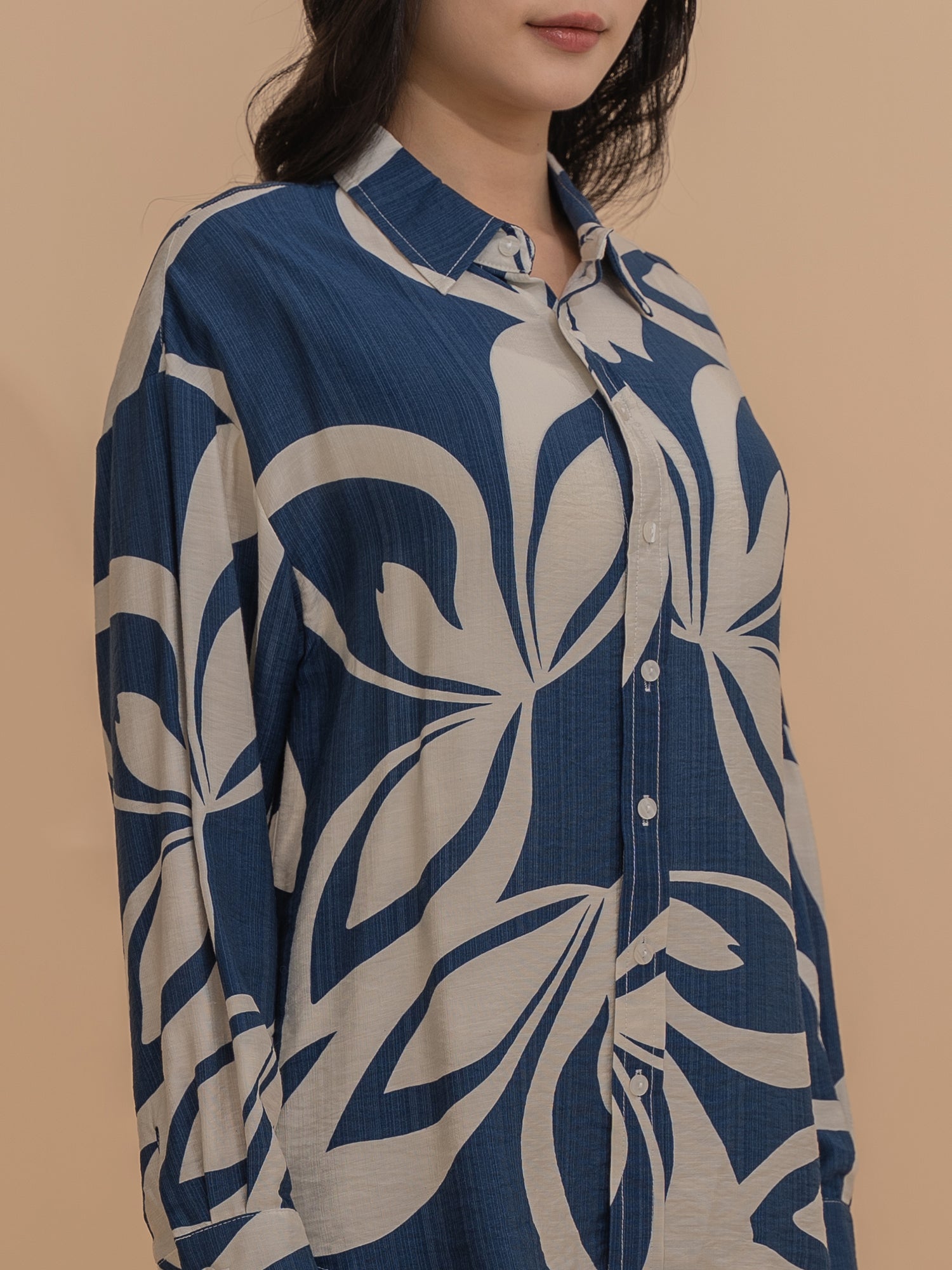Tropical Oversized Shirt