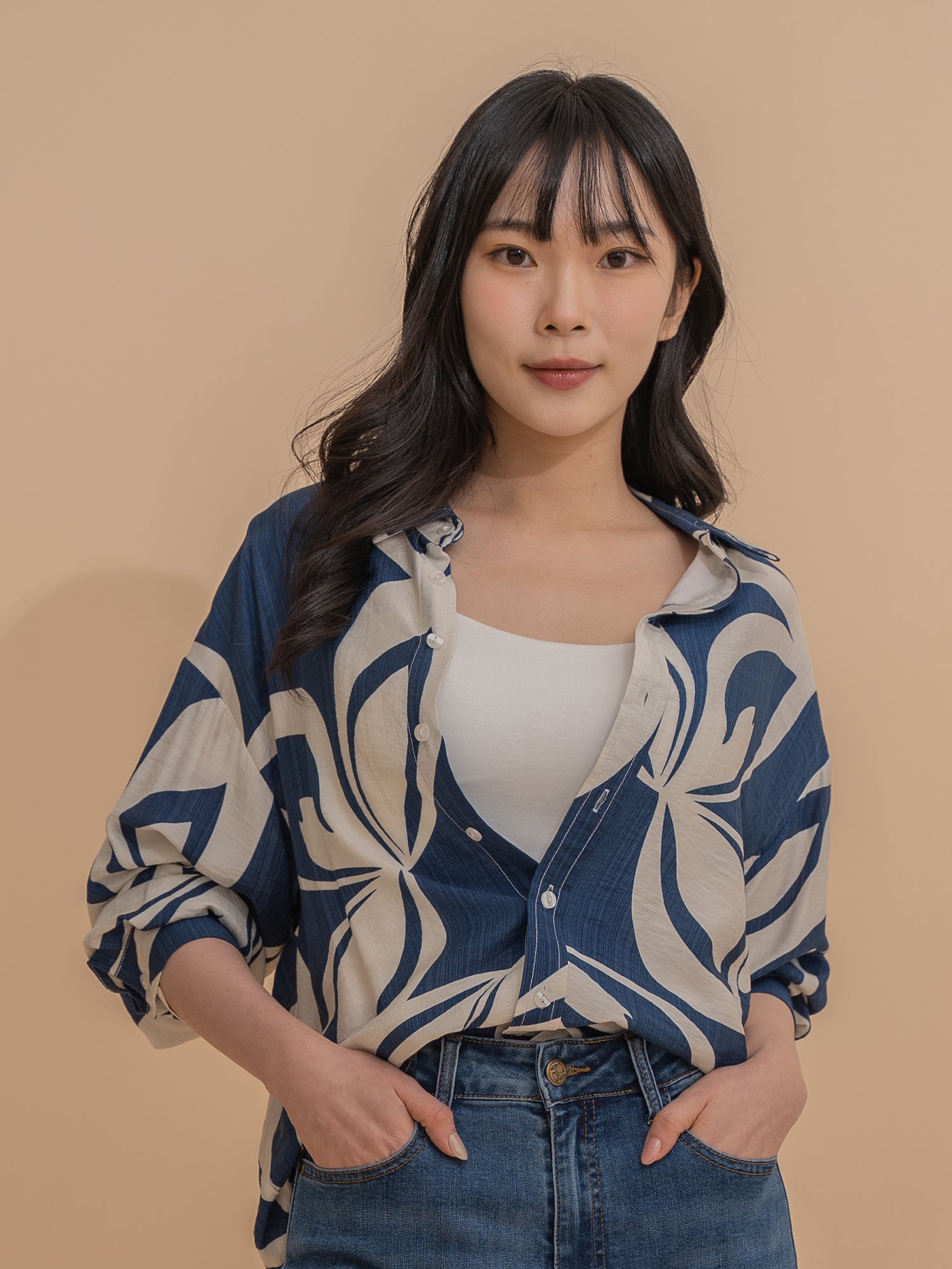 Tropical Oversized Shirt