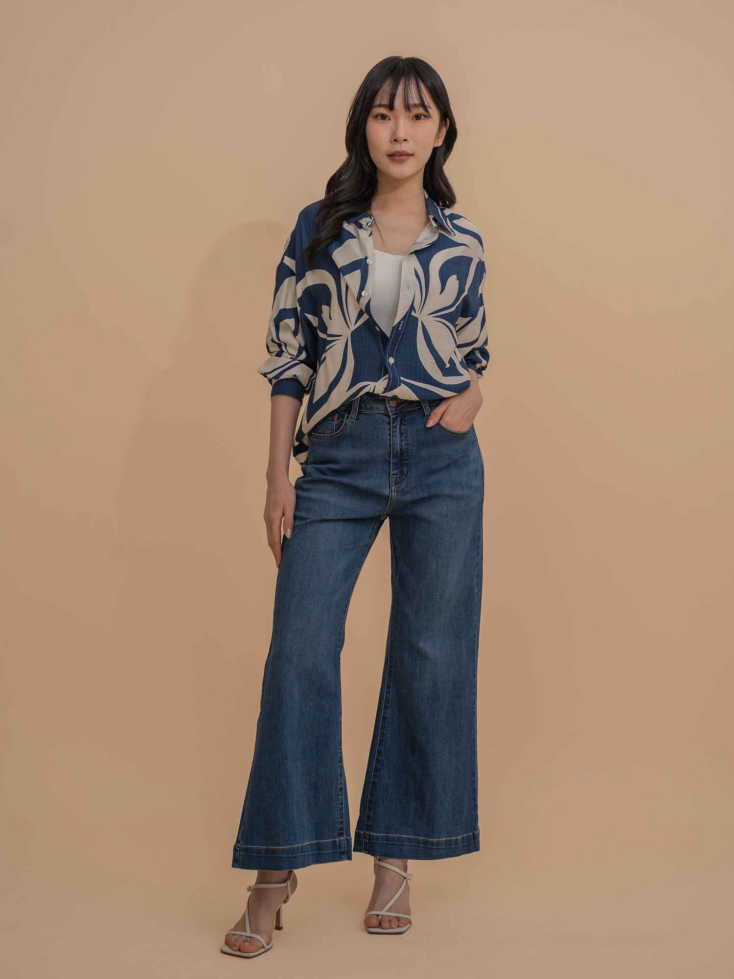 Tropical Oversized Shirt