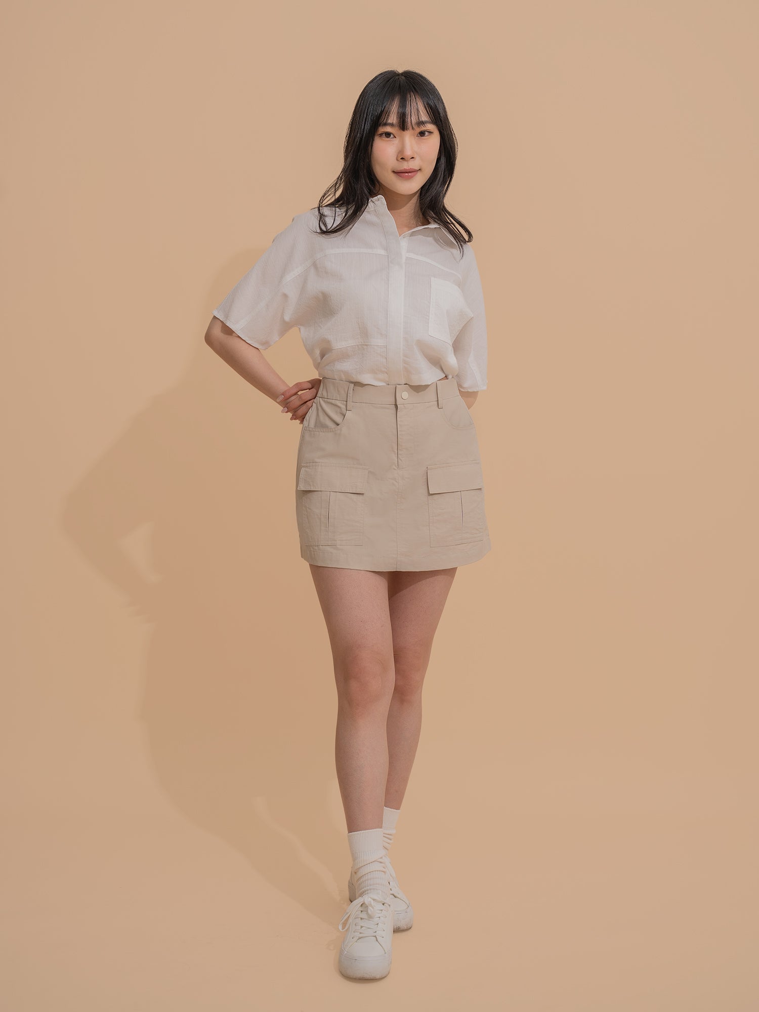 Utility Mini Skirt