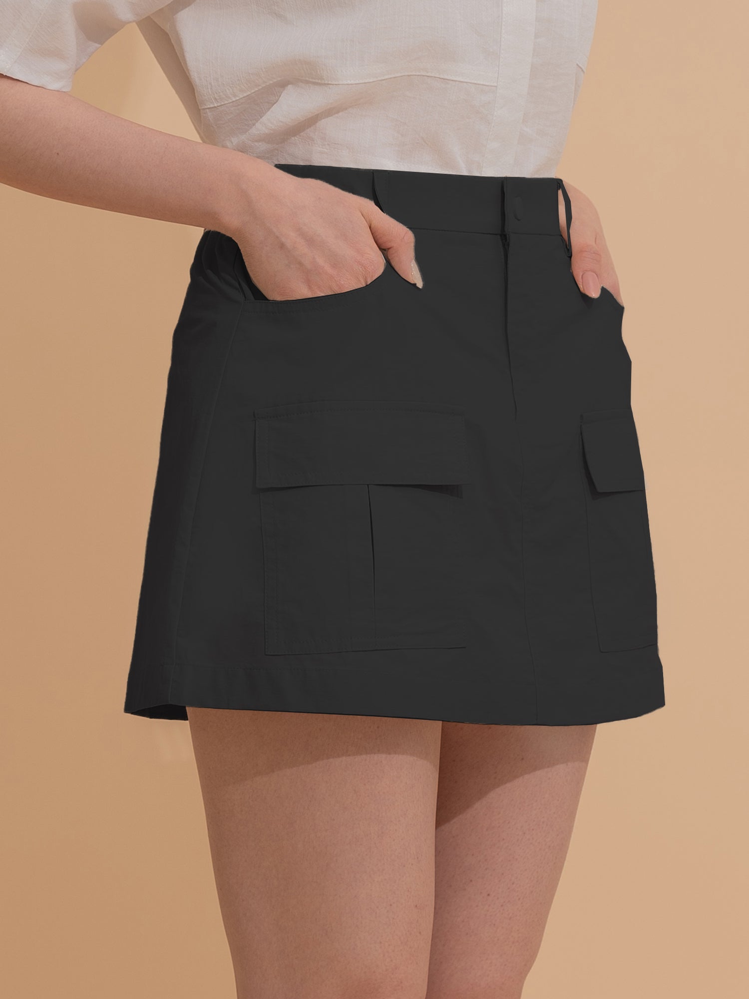 Utility Mini Skirt