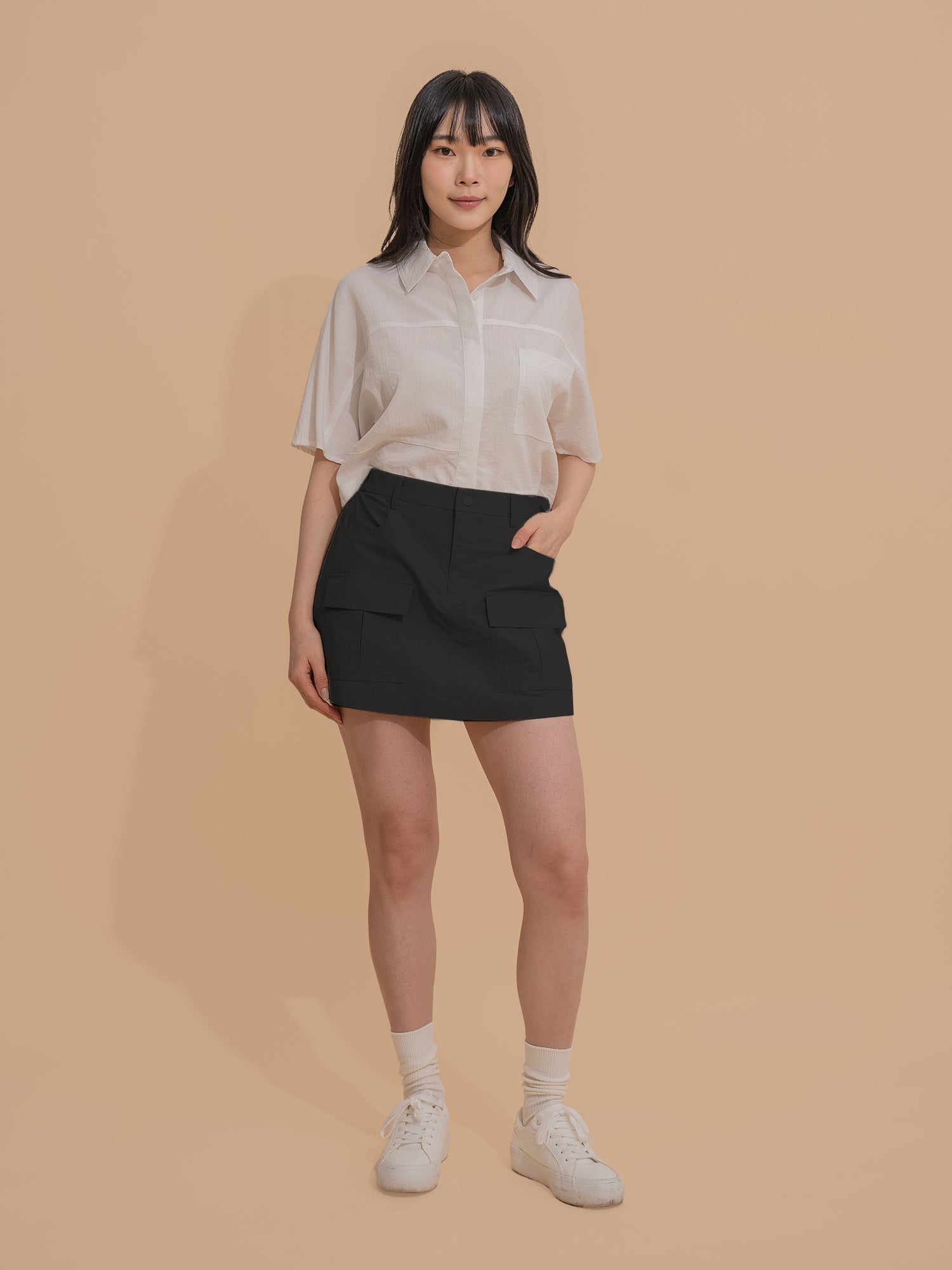 Utility Mini Skirt