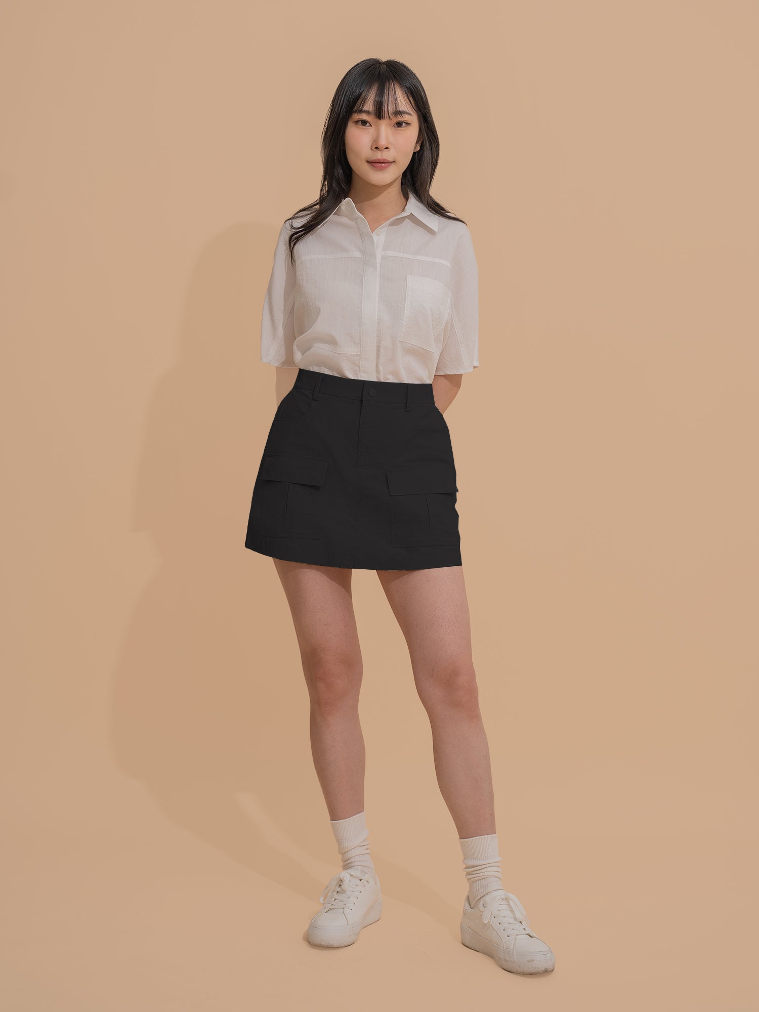 Utility Mini Skirt