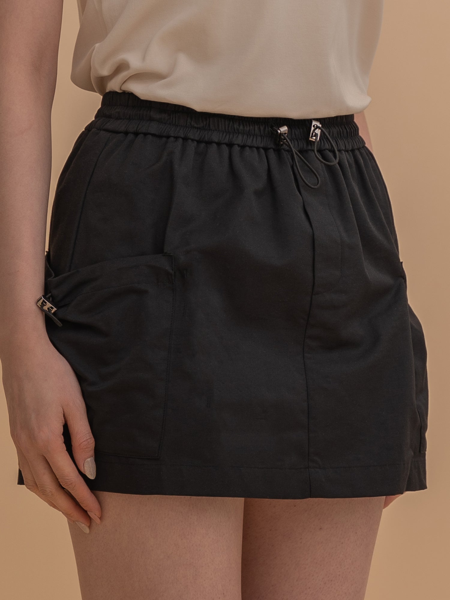 Utility Pocket Mini Skirt
