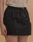 Utility Pocket Mini Skirt