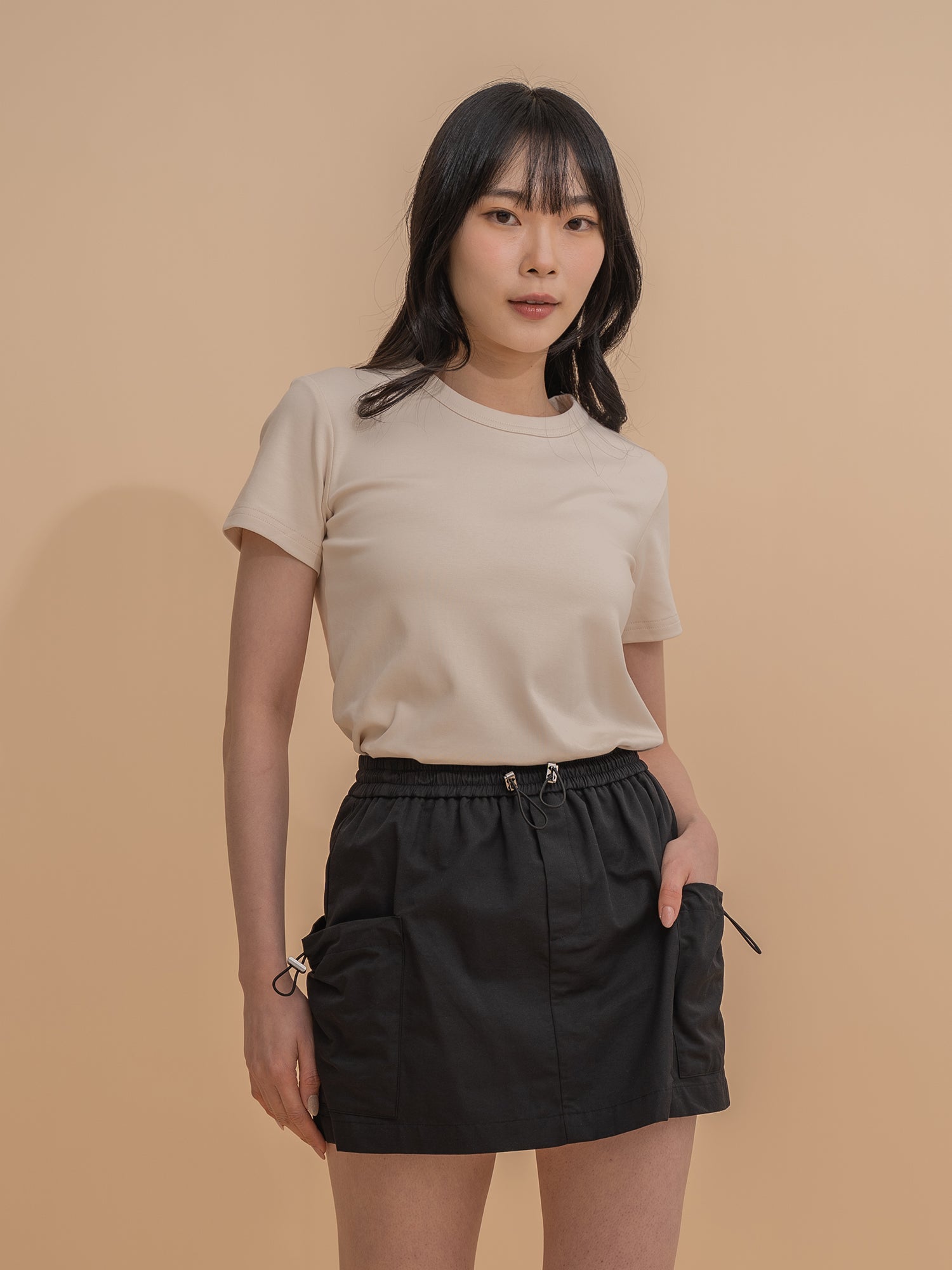 Utility Pocket Mini Skirt