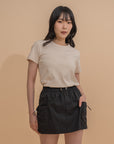 Utility Pocket Mini Skirt