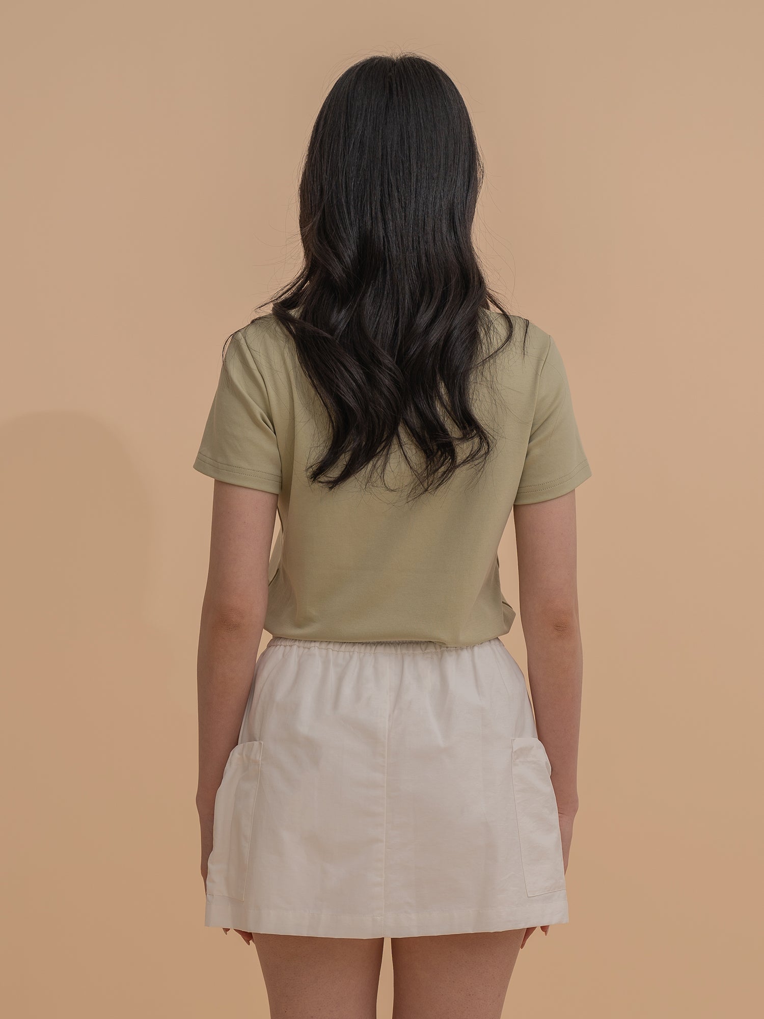 Utility Pocket Mini Skirt