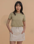 Utility Pocket Mini Skirt