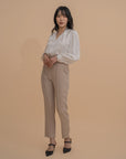 V-Neck Satin Blouse