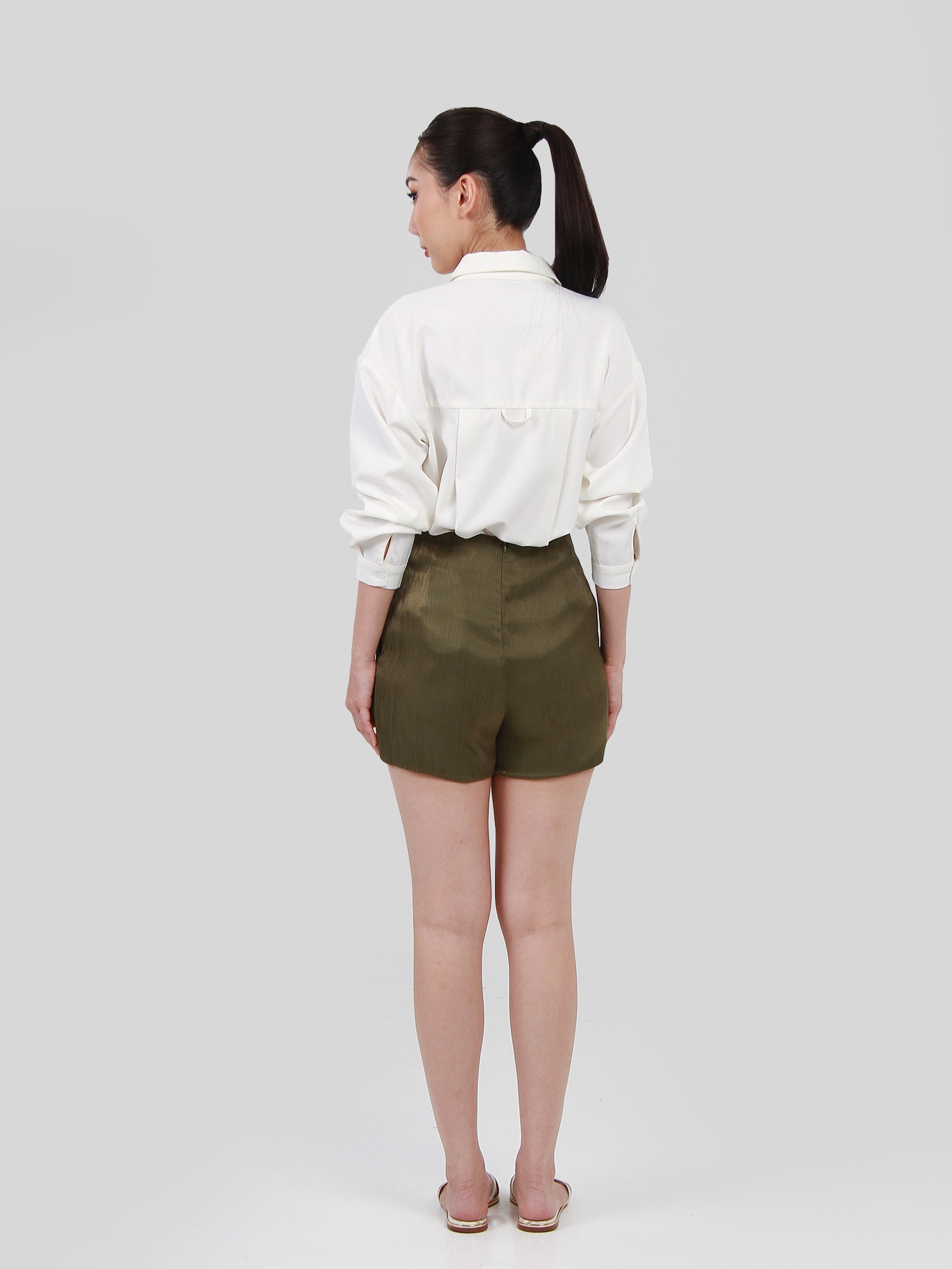 Zayn Foil Shorts
