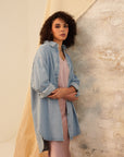 Ashton Denim Shirt Dress