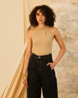 Kyra Sleeveless Halter Top