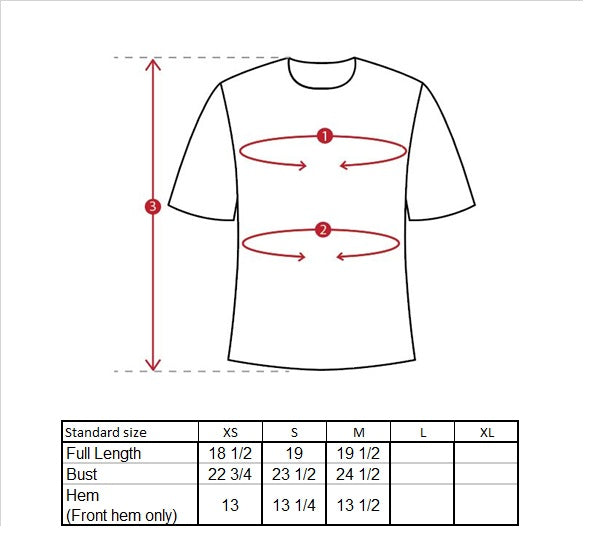 Asymmetrical Tube Top Size Guide