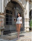 Slim Pencil Skirt