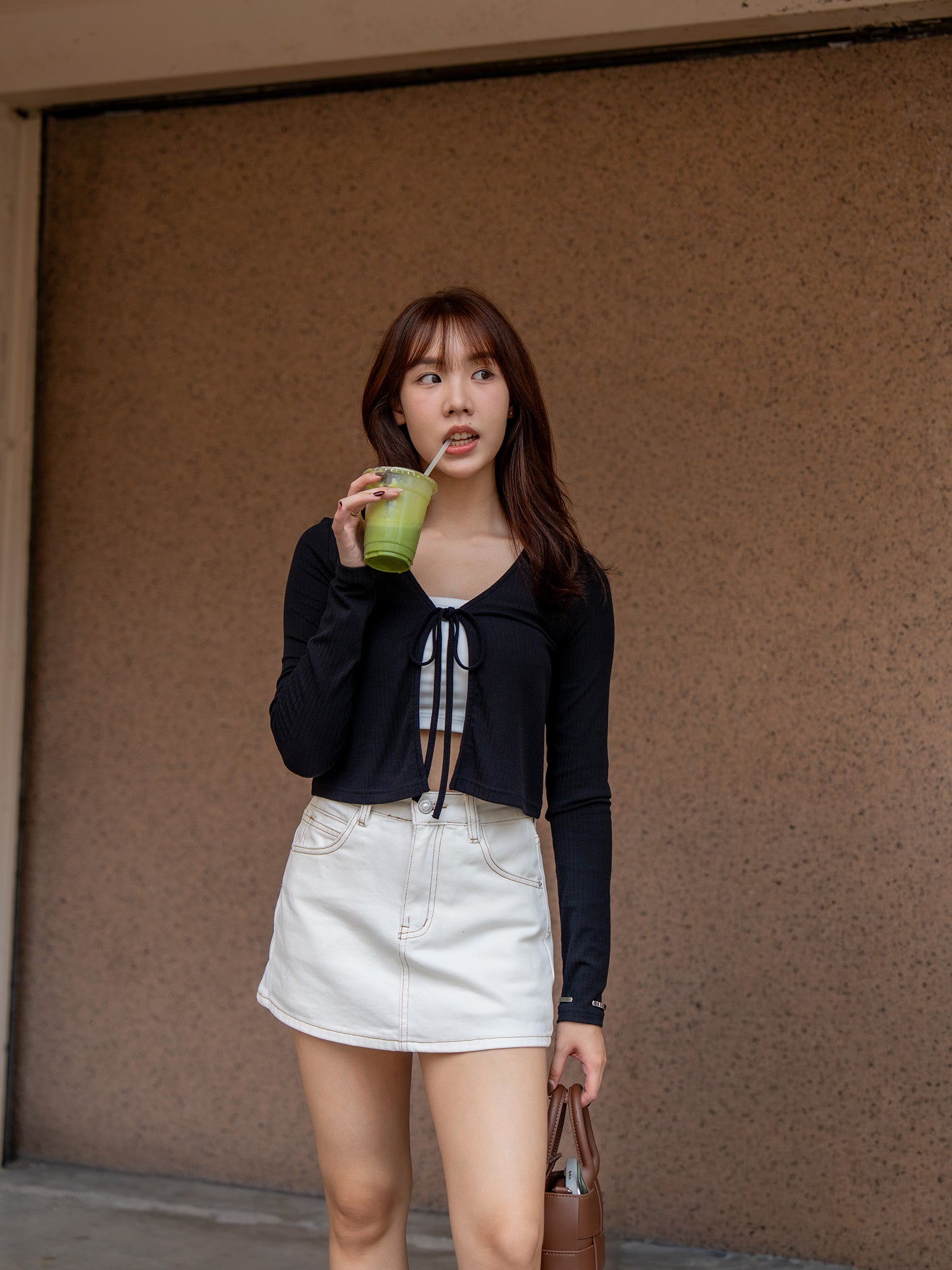 Tie-Front Cardigan