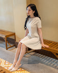 Soft Sculpt A-Line Mini Dress