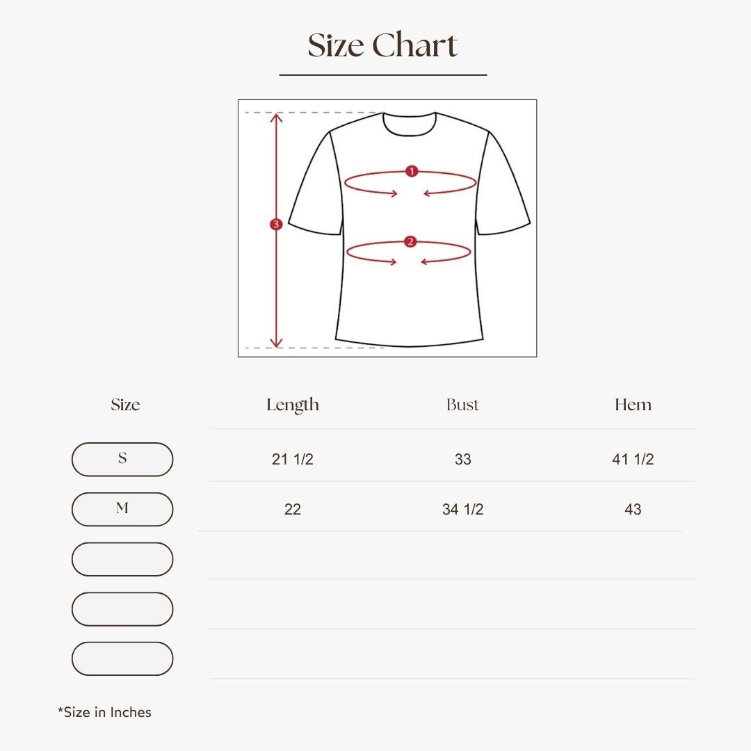 Cross-Halter Peplum Top with Belt Size Guide