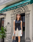 Sleeveless Tailored Vest