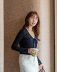 Tie-Front Cardigan