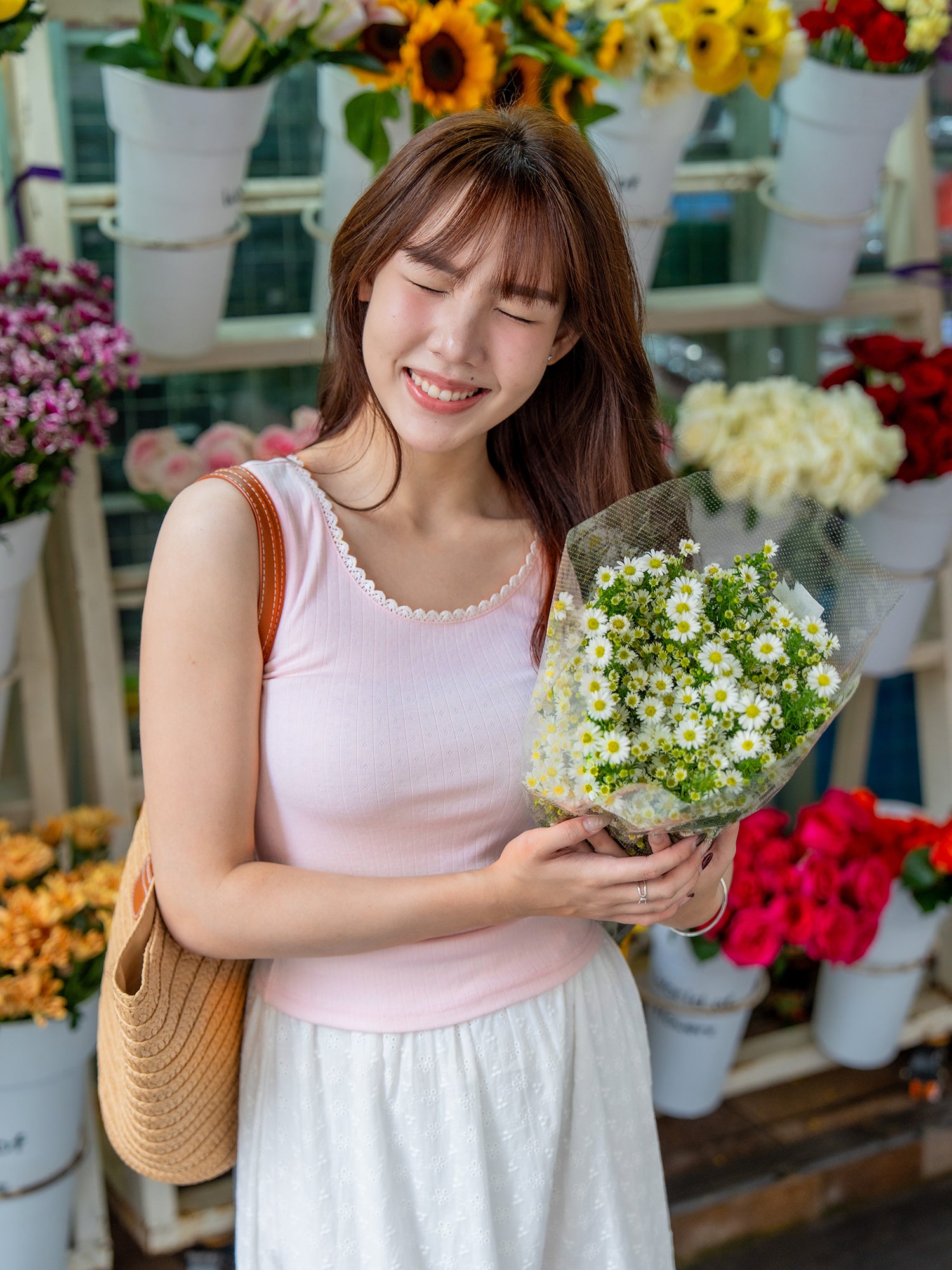 Lace Trim Ribbed Tank Top