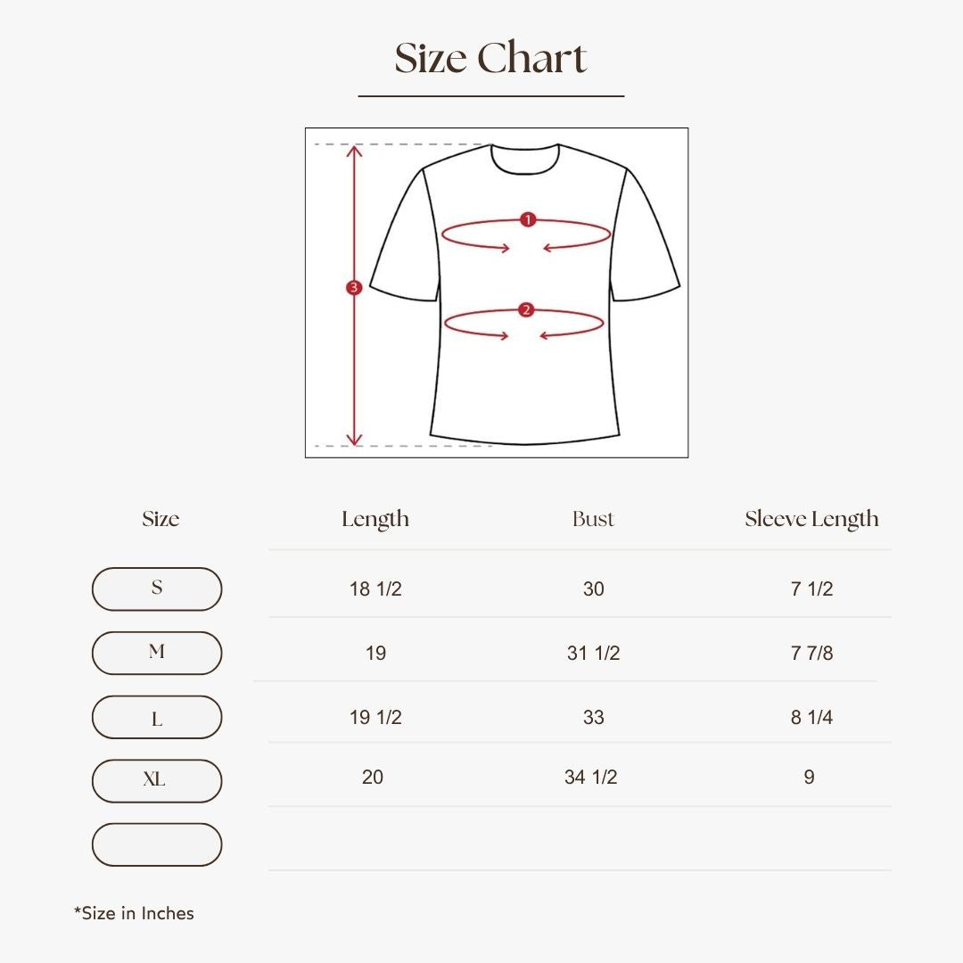 Cable Knit Short Sleeve Top Size Guide