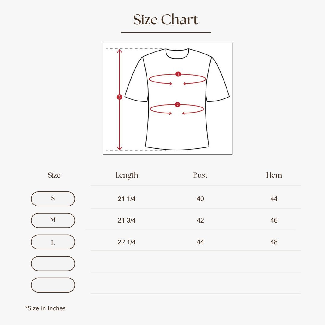 Puff-Sleeve Mandarin-Collar Blouse Size Guide