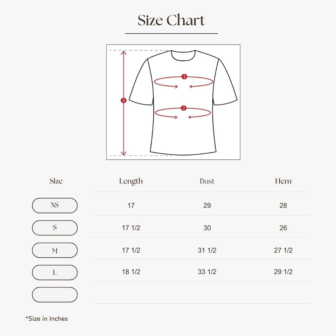 Ribbed Knit Short-Sleeve Boat Neck Top Size Guide