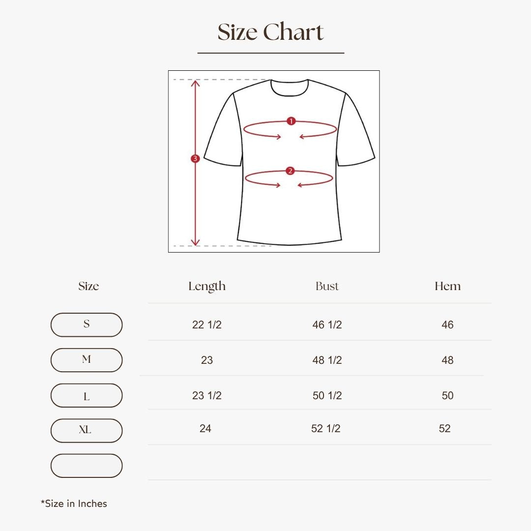 Notch-Lapel Popover Blouse Size Guide