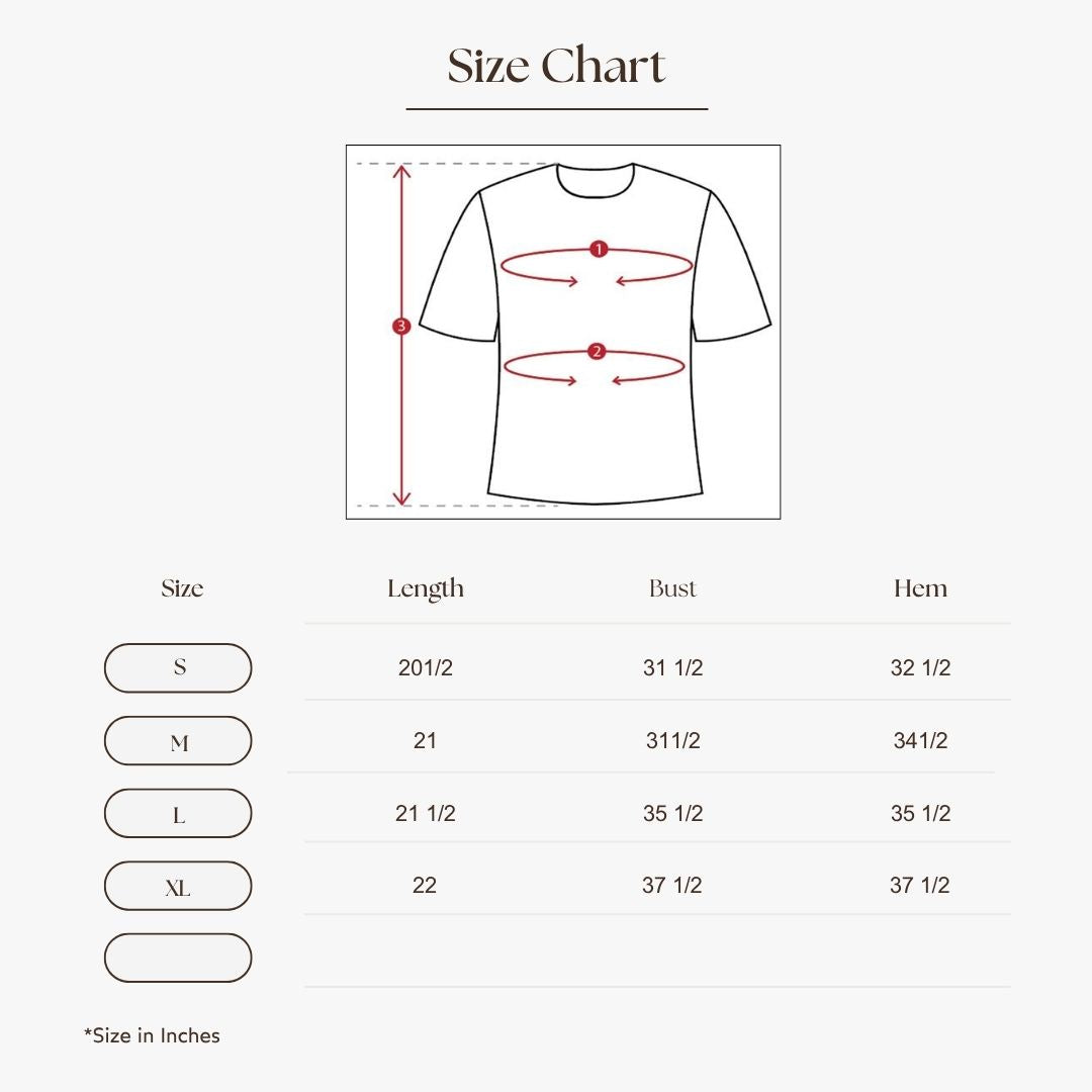Mock Neck Knit Top Size Guide