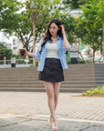Structured Sleeve Shirt
