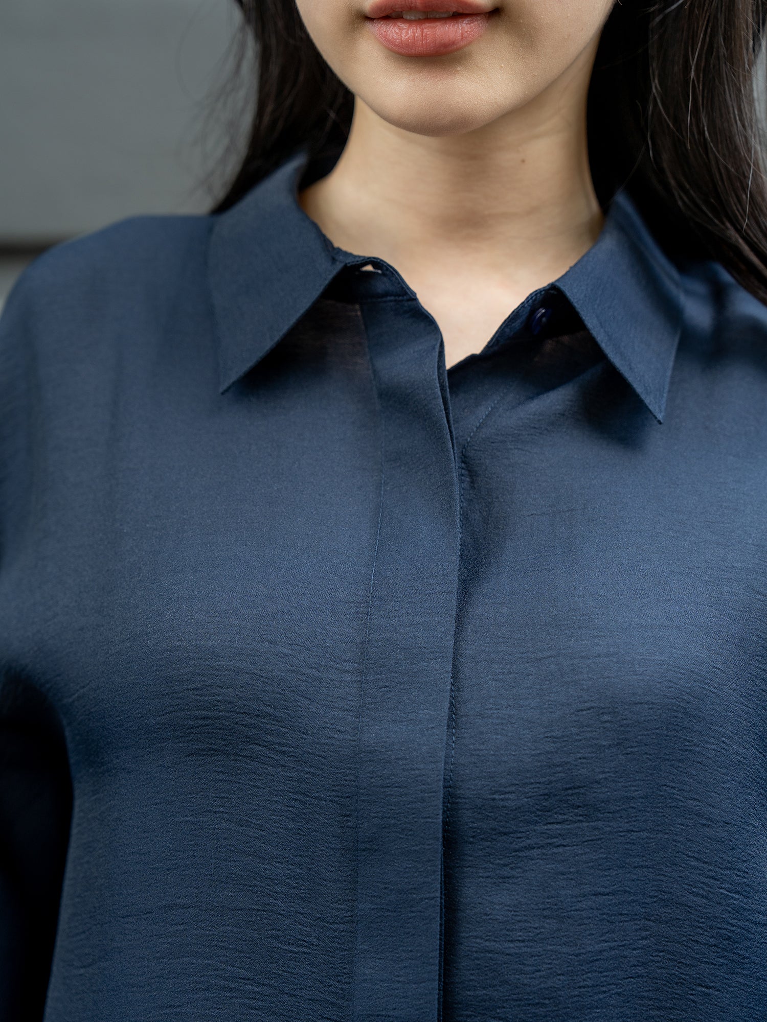 Flowy Batwing Blouse