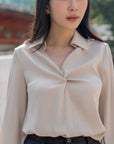 Front Knot Blouse