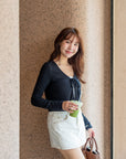Tie-Front Cardigan