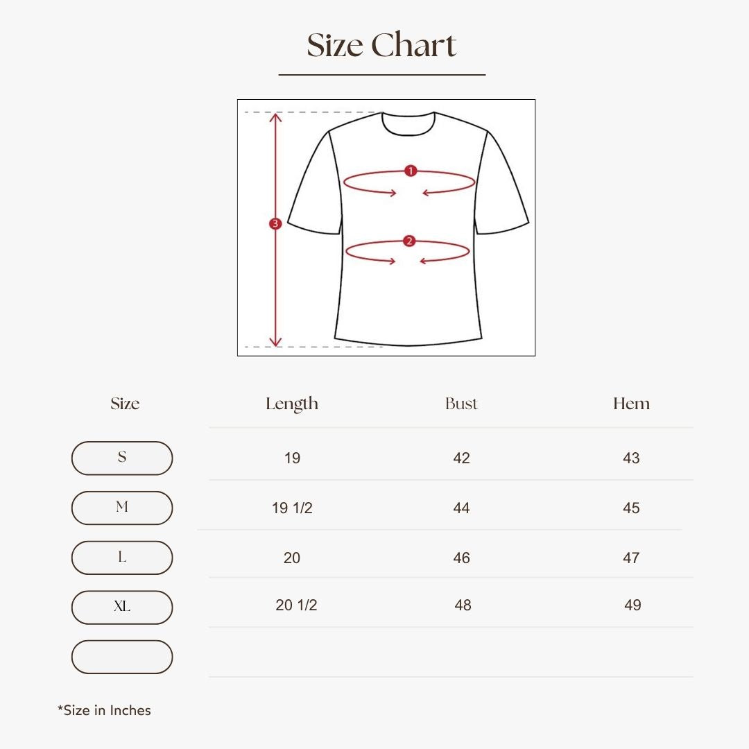 Boxy Button-Front Shirt Size Guide