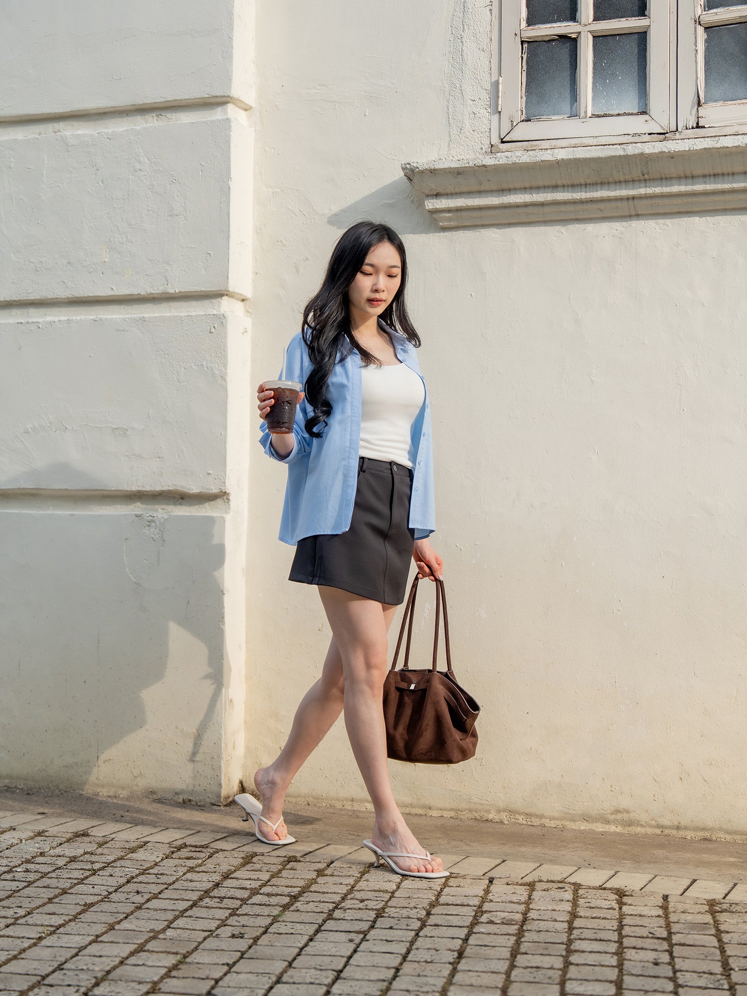 Structured Sleeve Shirt