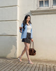 Structured Sleeve Shirt