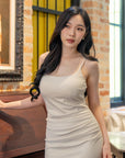 Minimal Slip Midi Dress